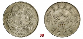 CINA Dollaro A. 3 (1911) L&M 36 Kr. 227a Ag g 26,79 SPL
PCGS: MS63