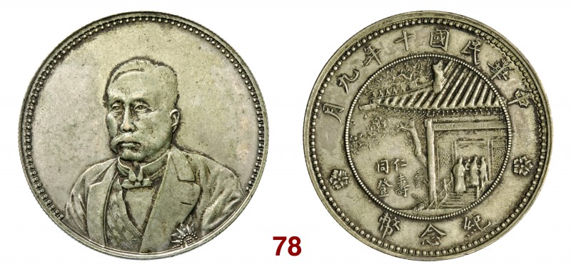 CINA Repubblica (1912-1949) Dollaro (1921) Hsu Shih Chang. L&M 864 Kann 676 Ag g...