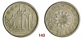 CINA Fukien 20 Cent A 20 (1931) L&M 852 Kr. Y389.3 Ag g 5,25
Fukien 20 Cent (1923) L&M 304 Kr. Y381 Ag g 5,23
Fukien 20 Cent (1923) Kr. Y383 Ag g 5,31...