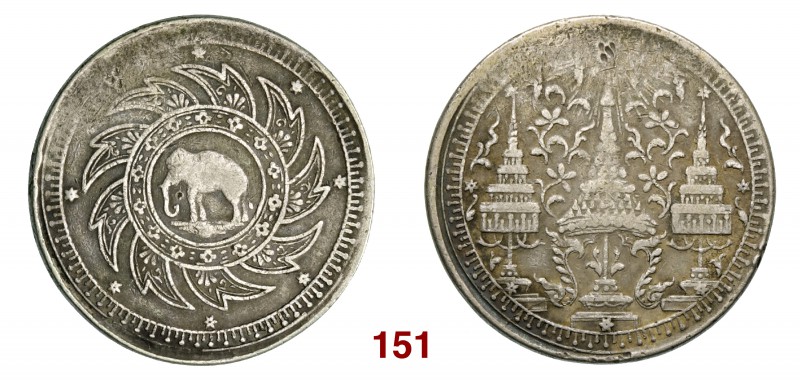 TAILANDIA 1 Baht (circa 1860) Kr. 11 Ag g 14,95
1 Baht 1902. Kr. 34 Ag g 15,09
1...