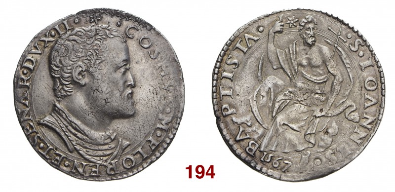 § Firenze Cosimo I de’Medici, 1537-1574. II periodo: duca di Firenze e Siena, 15...