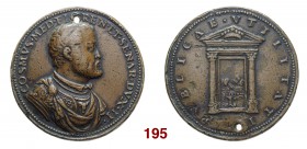Firenze Cosimo I de’Medici, 1537-1574. II periodo: duca di Firenze e Siena, 1557-1569. Medaglia, 1572 circa. Æ 38,52 g. Ø 42 mm. La Biblioteca laurenz...