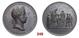 Milano Ferdinando I d’Asburgo-Lorena, 1835-1848. Lotto di due medaglie. Medaglia per l’incoronazione del 1838 in Æ (2). Mediamente q.Spl