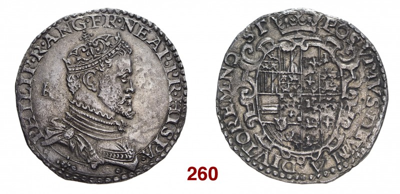 § Napoli Filippo II di Spagna, 1554-1598. I periodo: principe di Spagna, 1554-15...