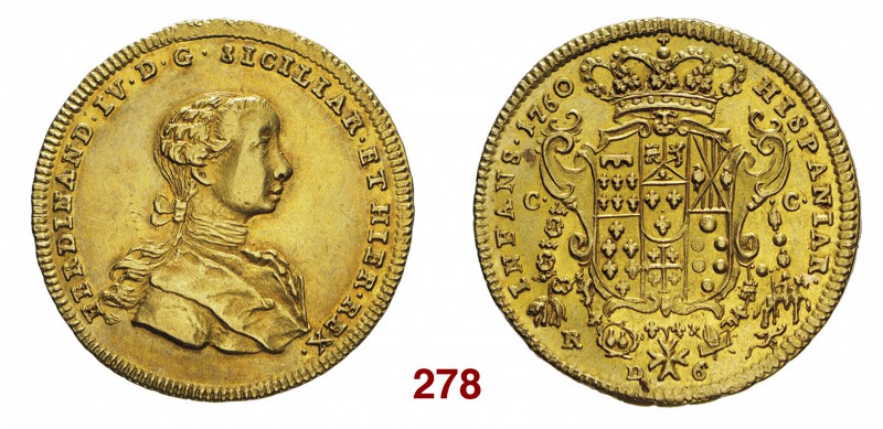 Napoli Ferdinando IV di Borbone, 1759-1816. I periodo: 1759-1799. Da 6 ducati 17...