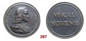 Napoli Bernardo Tanucci segretario di Stato del Regno di Napoli, 1754-1776. Medaglia 1767. Æ 67,76 g. Ø 51 mm. Per l’espulsione dei Gesuiti dal Regno ...