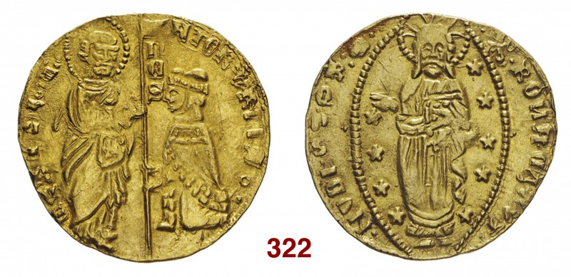 Roma Senato Romano, 1184-1439. Monete anonime secc. XII-XV. Ducato, AV 3,50 g. +...