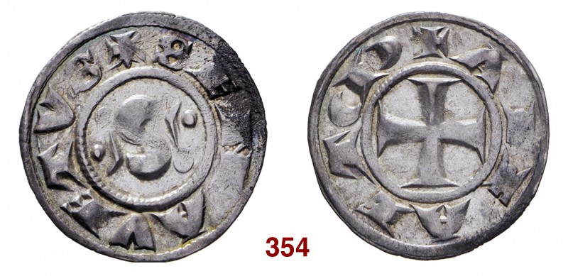 Siena Repubblica, 1180-1557. Emissioni del sec. XIII. Grosso 1250-1265, AR 1,63 ...
