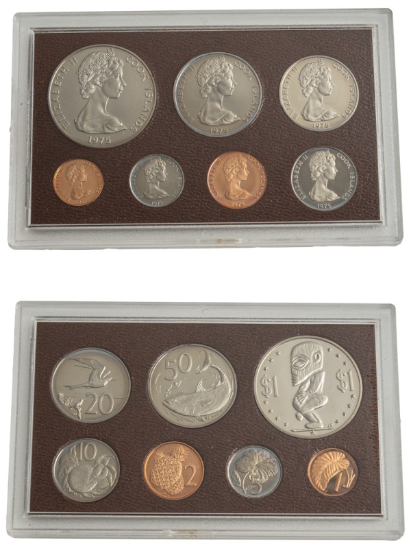Cook Islands, Elizabeth II, 1952-2022. Official Proof set of 1-2-5-10-20-50 Cent...