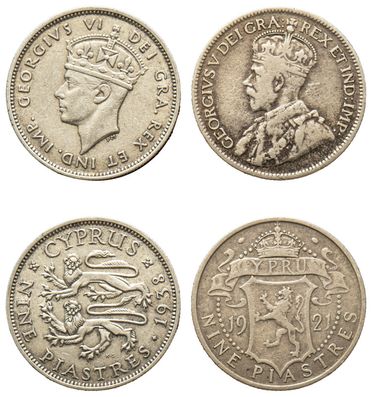 Cyprus, British Administration, George V (1), 1910-1936 and George VI (1), 1936-...