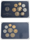 Greece, Third Republic, 1974-. Official Proof set, 10-20-50 Lepta and 1-2-5-10-20 Drachmai, 1978, Athens mint (KM-PS2).

Uncirculated proof (8) in o...