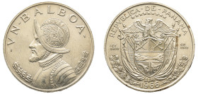 Panama, Republic, 1903-. Balboa, 1966, Royal mint, 26.79g (KM27).

Uncirculated.