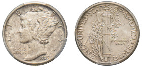 USA, Federal Republic, 1776-. “Mercury” Dime (10 Cents), 1926, Philadelphia mint (KM140).

Graded MS63 PCGS.