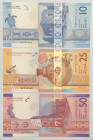 Aruba
Auteursrecht Centrale Bank van Aruba
Lot of 3 banknotes comprising 10-25-50 Florin, 1 January 2019
S/N A1754769, A2548469, A1578326
Pick 21, 22,...