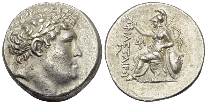 Königreich Pergamon. Eumenes I. (263 - 241 v. Chr.).

 Tetradrachme (Silber). ...