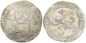 Niederlande. Vereinigte Provinzen. Utrecht.

 Löwentaler (Silber). 1617.
Vs: Ritter hinter Löwenschild.
Rs: Steigender Löwe nach links.

40 mm. ...
