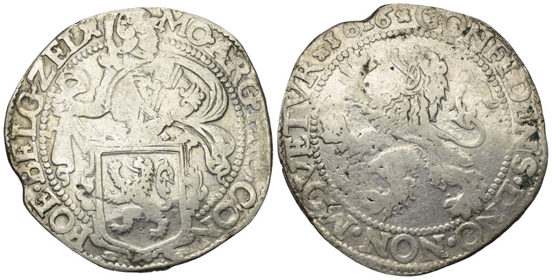 Niederlande. Vereinigte Provinzen. Seeland.

 Löwentaler (Silber). 1616.
Vs: ...