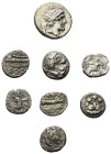 Griechische Münzen - Lots.


Unter anderem: Milet (Ionien) / Königreich der Seleukiden / Sidon (Phönikien).

Lot (8 Stück, Silber): Verschiedene ...