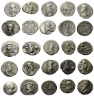 Griechische Münzen - Lots.


Arsakidisches Königreich Parthien (verschieden Herrscher).

Lot (25 Stück, Silber): Drachme; ca. 2. Jhdt. v. - 2. Jh...