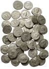 Provinzialrömische Münzen - Lots.


Seleukis und Pierien.

Lot (42 Stück, Billon): Tetradrachme; 2. - 3. Jhdt. n. Chr.

Sehr schön - fast sehr ...