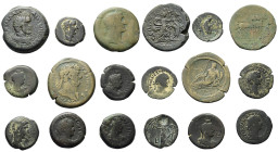 Provinzialrömische Münzen - Lots.


Ägypten.

Lot (9 Stück, Bronze): 1. - 2. Jhdt. n. Chr.

Sehr schön - fast sehr schön.

Verkauft wie beseh...