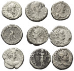 Provinzialrömische Münzen - Lots.


Ägypten.

Lot (9 Stück, Billon): Tetradrachme; 1. - 2. Jhdt. n. Chr.

Sehr schön - fast sehr schön.

Verk...