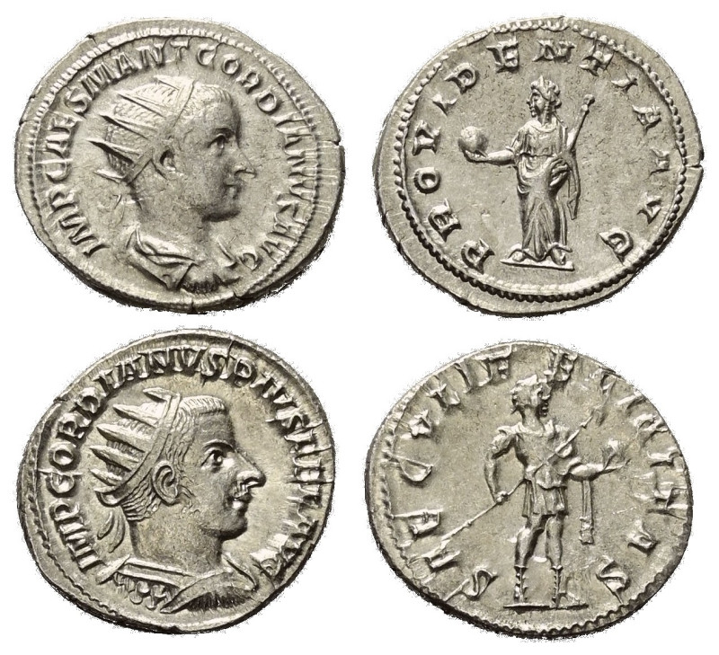 Römische Münzen - Lots. Kaiserzeit.


Lot (2 Stück, Silber): Antoniniane des ...
