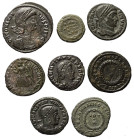 Römische Münzen - Lots. Kaiserzeit.


Lot (8 Stück, Bronze): Kleinbronzen des Constantinus I. (307 - 337 n. Chr.), Crispus (Caesar 317 - 326 n. Chr...