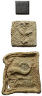 Gewichte - Lots.


Marktgewichte.

Lot (3 Stück, Blei, Bronze): ca. 1. Jhdt. v. Chr. - 7. Jhdt. n. Chr.

Sehr schön.

Verkauft wie besehen, k...