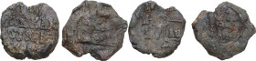 Byzantine Empire. Lot of two (2) unclassified PB Byzantine seals.