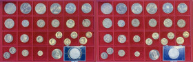 World Coins. Multiple lot of twenty-six (26) AR coins from various countries.