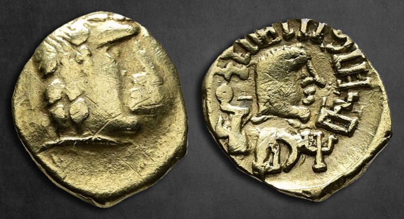Arabia. Southern. Qataban circa AD 100-120. Dhamar'ali Dhubyan
Unit AV

15 mm...