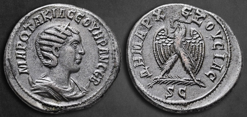 Seleucis and Pieria. Antioch. Otacilia Severa AD 244-249. 
Billon-Tetradrachm
...