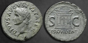 Divus Augustus AD 14. Struck under Tiberius, circa AD 22/23-30. Rome. As Æ