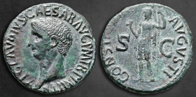 Claudius AD 41-54. Rome. As Æ