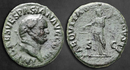 Vespasian AD 69-79. Rome. As Æ