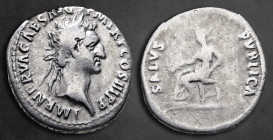 Nerva AD 96-98. Rome. Denarius AR