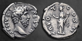 Aelius, as Caesar AD 136-138. Rome. Denarius AR