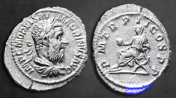 Macrinus AD 217-218. Rome. Denarius AR