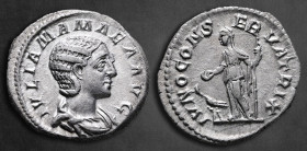 Julia Mamaea. Augusta AD 222-235. Rome. Denarius AR