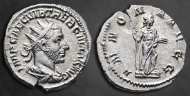 Trebonianus Gallus AD 251-253. Rome. Antoninianus AR