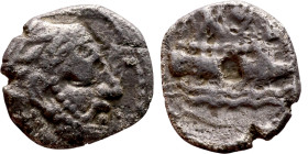 Phoenicia, Arados. Uncertain king. Circa 380-351/0 BC. AR Obol - 1/12 Shekel

9mm 0.71g