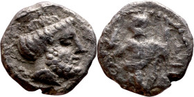 Phoenicia, Arados. Uncertain king. Circa 380-351/0 BC. AR Obol - 1/12 Shekel

9mm 0.63g