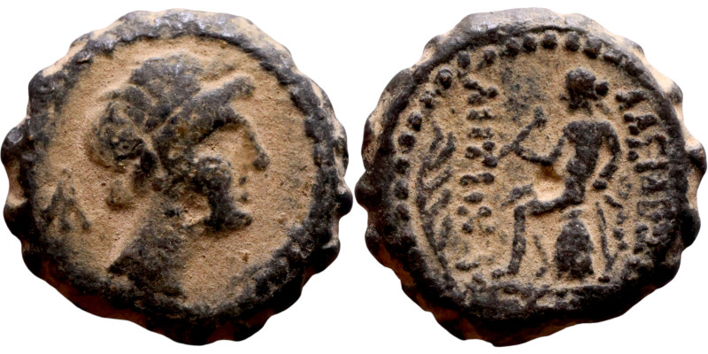 Antiochos III The Great (Seleukid King: 223-187 BC). AE bronze. Obv.: Laureate h...