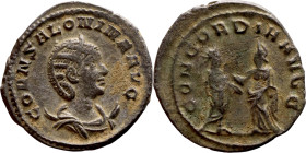 Roman – Salonina (wife of Gallienus) Bilon Antoninianus

23mm 3.40g