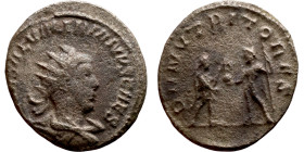 Roman coin – Walerianus (253-260). Bilon Antoninian.

19mm 3.39g
