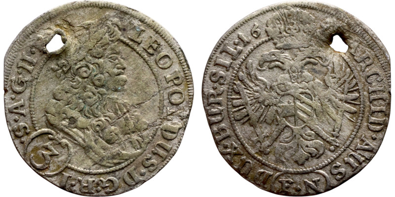 Austria – 3 Kreuzer – 1699

20mm 1.26g