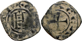 Middle Ages (X-XV century) – Bronze Coin

15mm 0.97g

Artificial sand patina