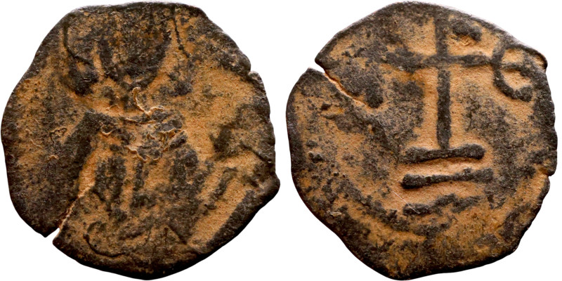 Ottoman Empire (XIV-XX century) Bronze Coin. Obverse: Arabic inscription. Revers...