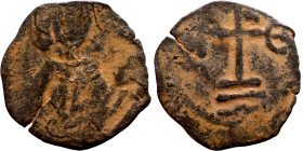 Ottoman Empire (XIV-XX century) Bronze Coin. Obverse: Arabic inscription. Reverse: Arabic inscription

15mm 0.62g

Artificial sand patina